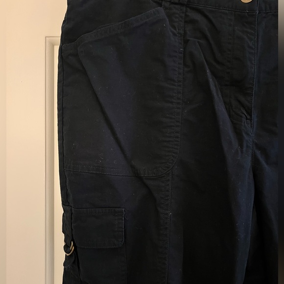 Ruby Rd black cargo pants size 16W - Picture 4 of 7